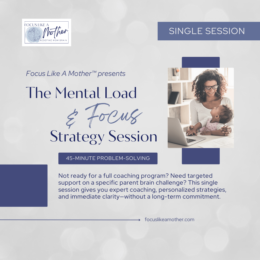 Mental load and focus strategy session