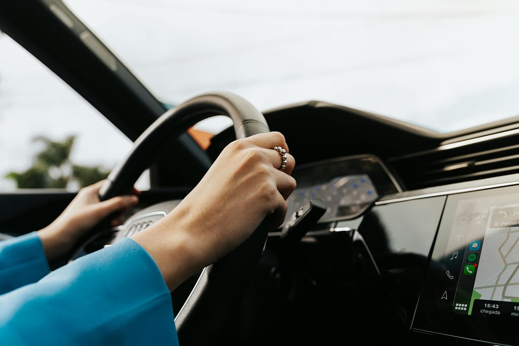 Progressive muscle relaxation is helpful in stressful situations, like school pickup lines and during traffic jams
