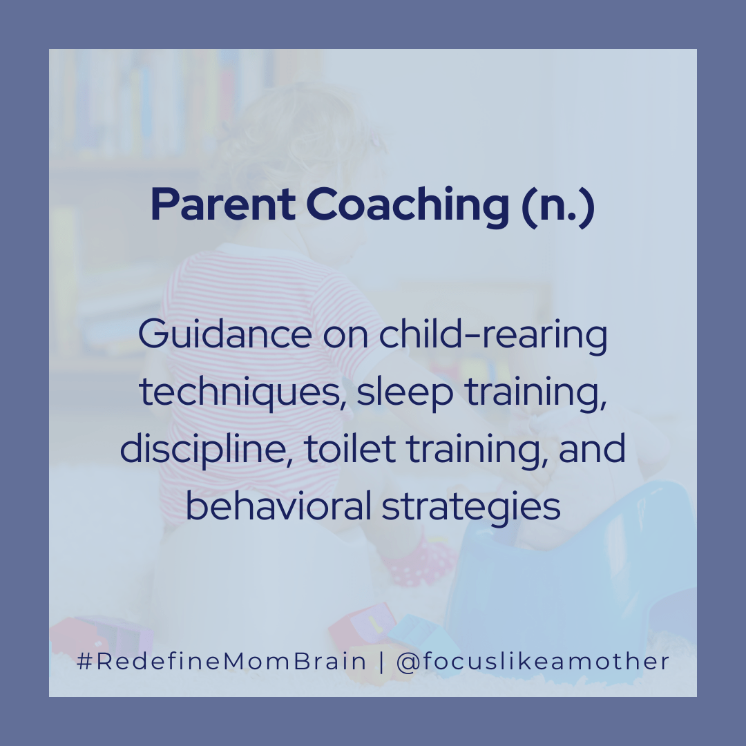 Definition of parent coaching