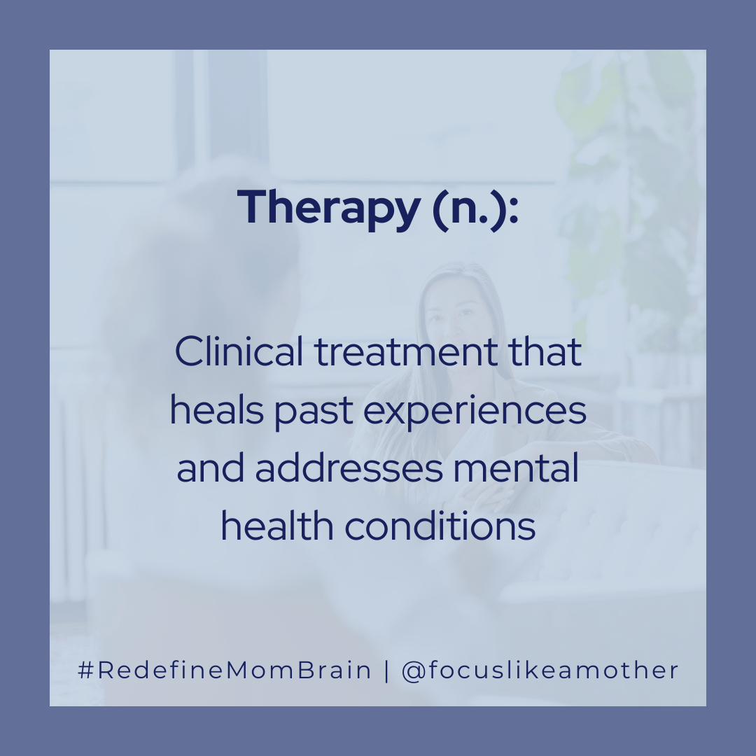 Definition of therapy